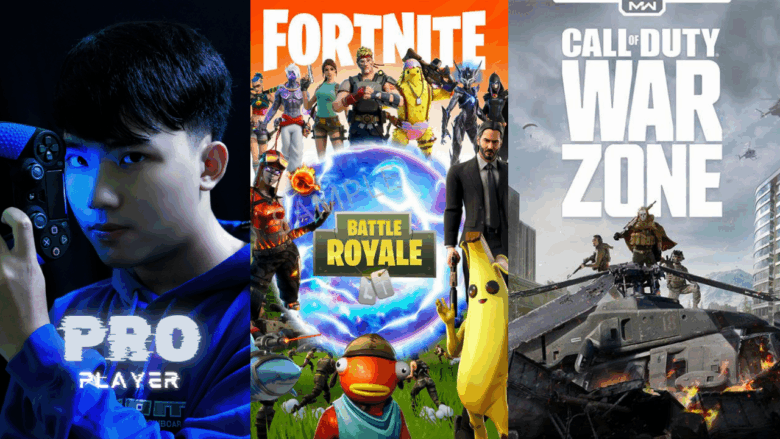 "Jogador fazendo posicionamento estratégico em Battle Royale" "Setup gamer profissional para Battle Royale com headset e teclado mecânico" "Mapa mostrando estratégia de rotação em Battle Royale" "Comparison de equipamentos gaming para melhor performance" "End game Battle Royale mostrando posicionamento final"